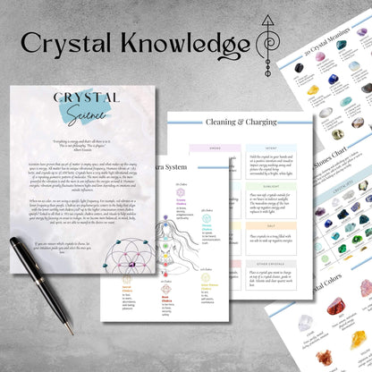 Crystal Journal Workbook - Printable Pdf Download