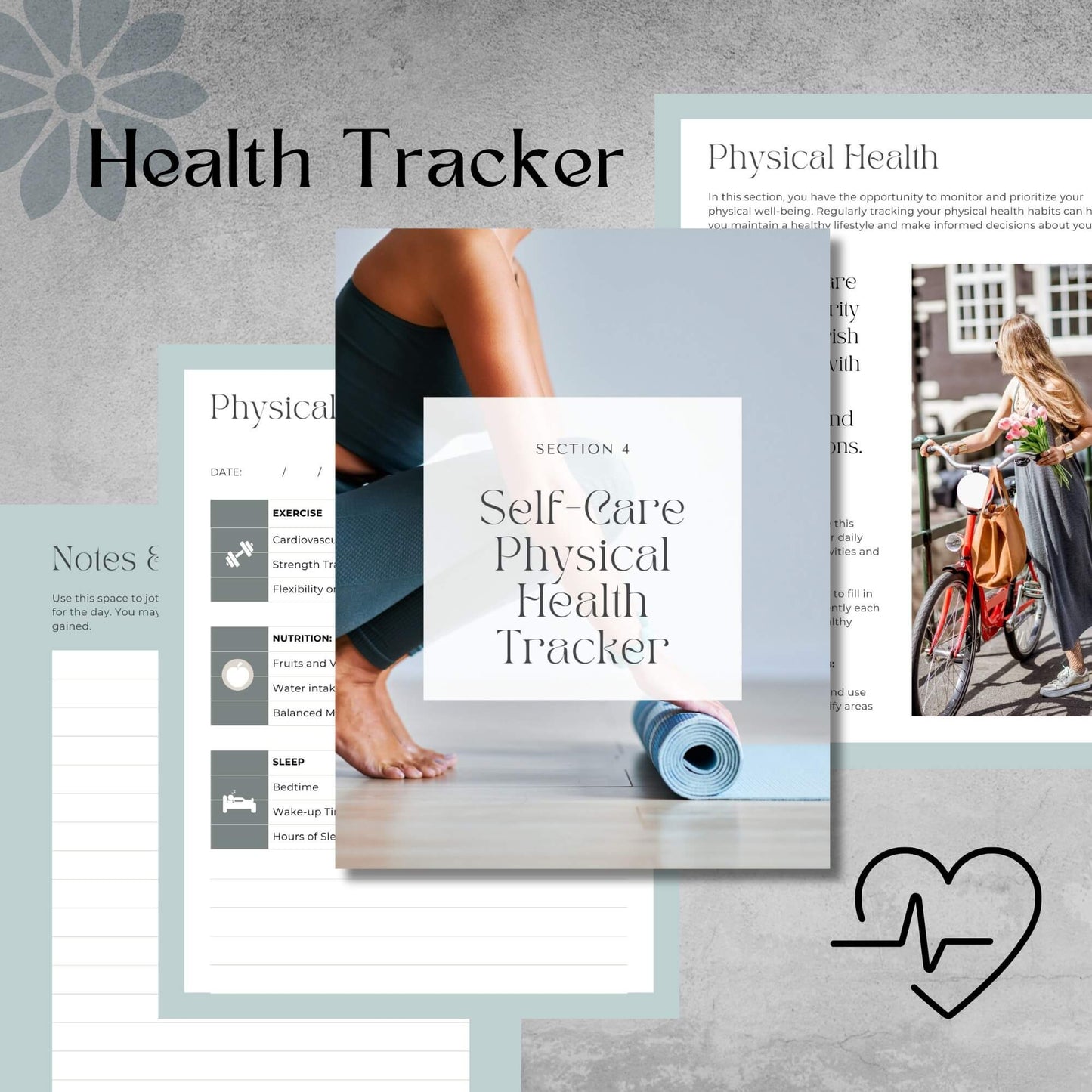 Self-Care Planner - Instant Pdf Download