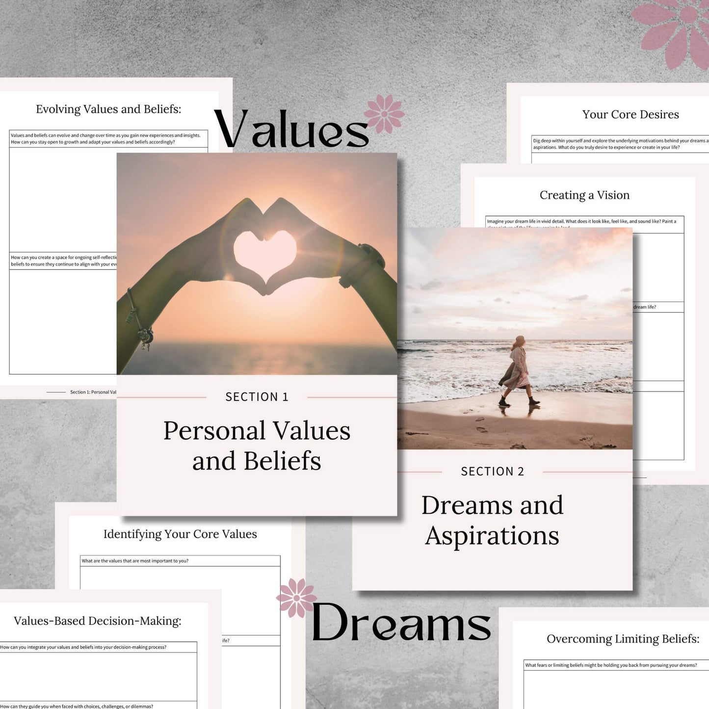 Self-Discovery Workbook - Instant Pdf Download