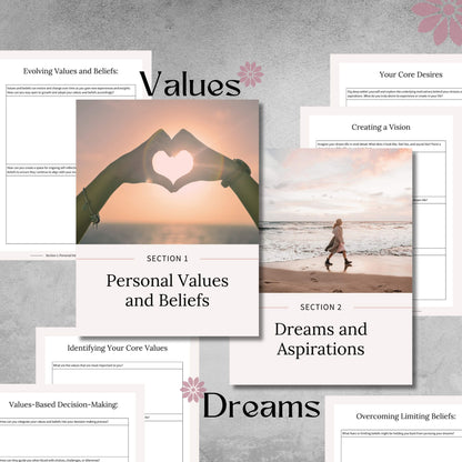 Self-Discovery Workbook - Instant Pdf Download
