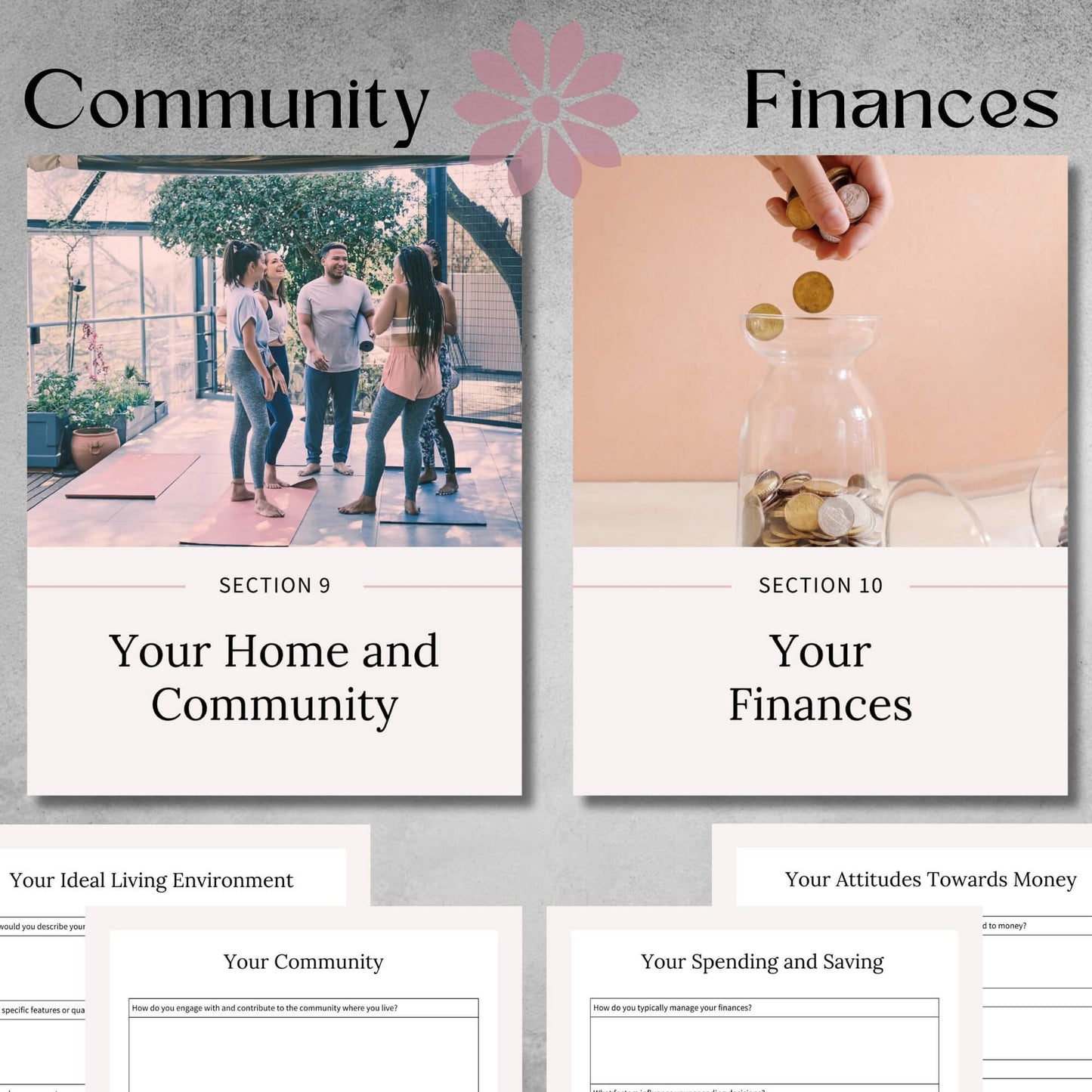 Self-Discovery Workbook - Instant Pdf Download